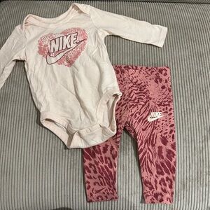 Nike Baby Girl Long sleeve 2 Piece Set